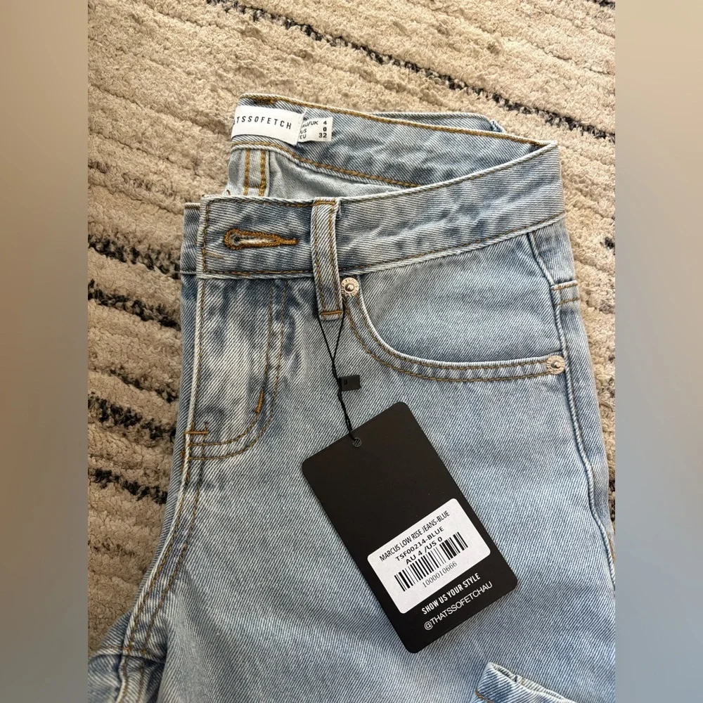 That’s so Fetch Marcus Low Rise Jeans - Blue - Picture 4 of 4